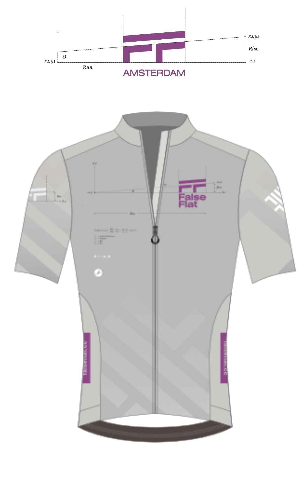 False Flat Cycling Club - Road Race Jersey