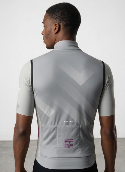 False Flat x Castelli - Cool Weather Gilet