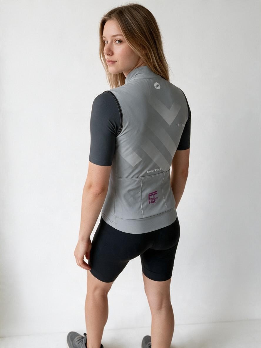 False Flat x Castelli - Cool Weather Gilet