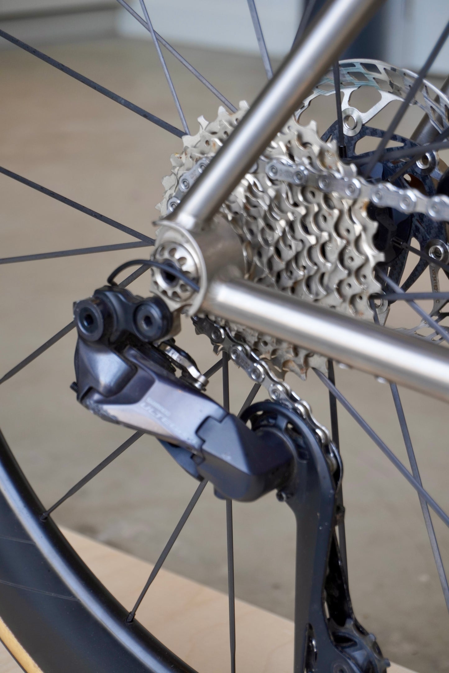 Serk Titanium A30 frameset