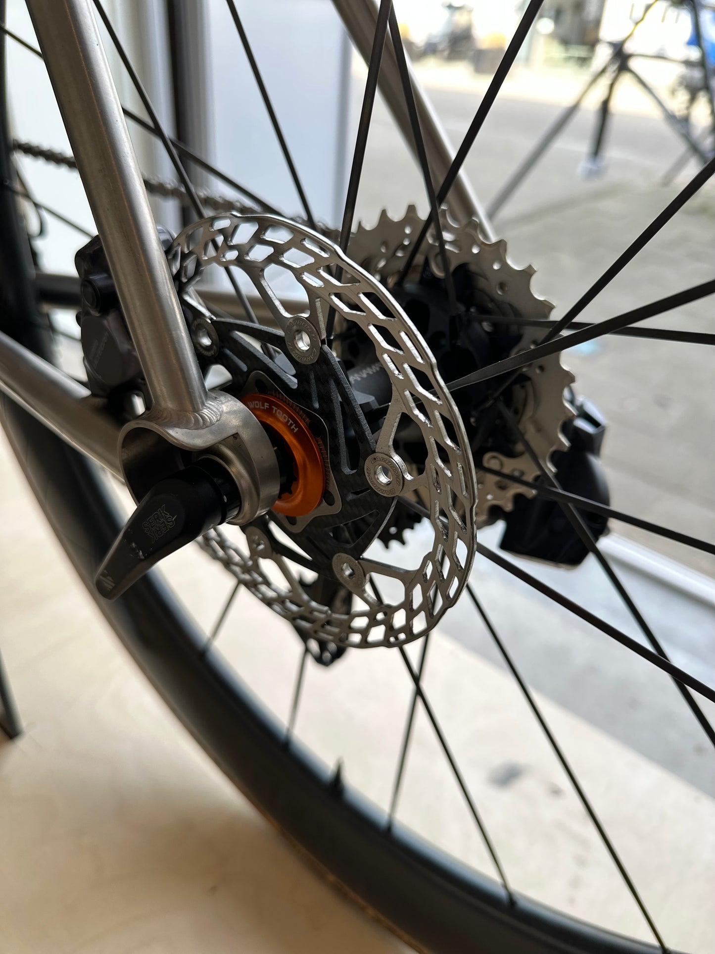 Serk Titanium A30 frameset