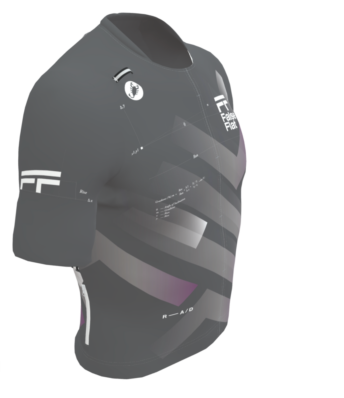 False Flat Cycling Club x Castelli - Unlimited Pro Gravel Jersey