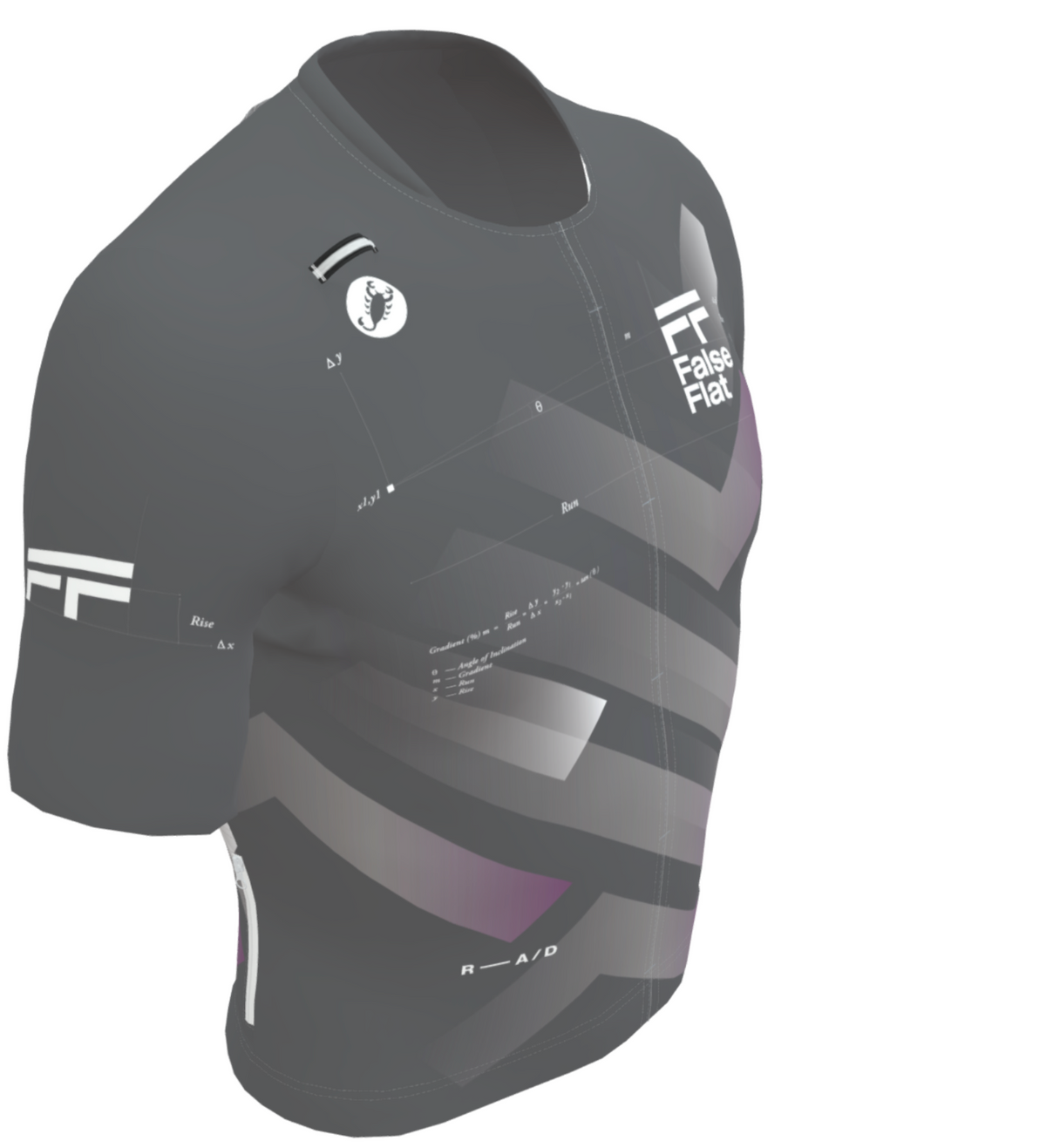 False Flat Cycling Club x Castelli - Unlimited Pro Gravel Jersey