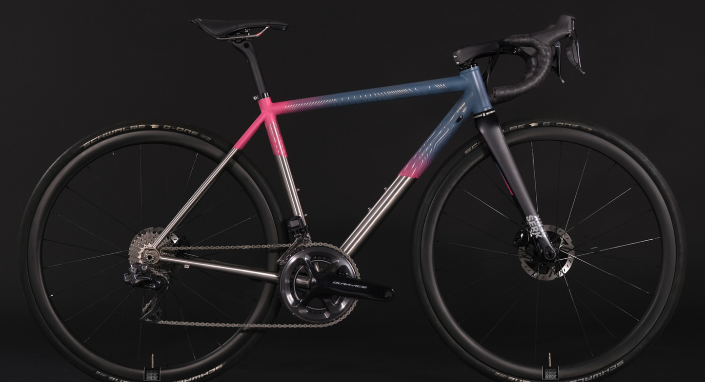 Serk Titanium A30 frameset